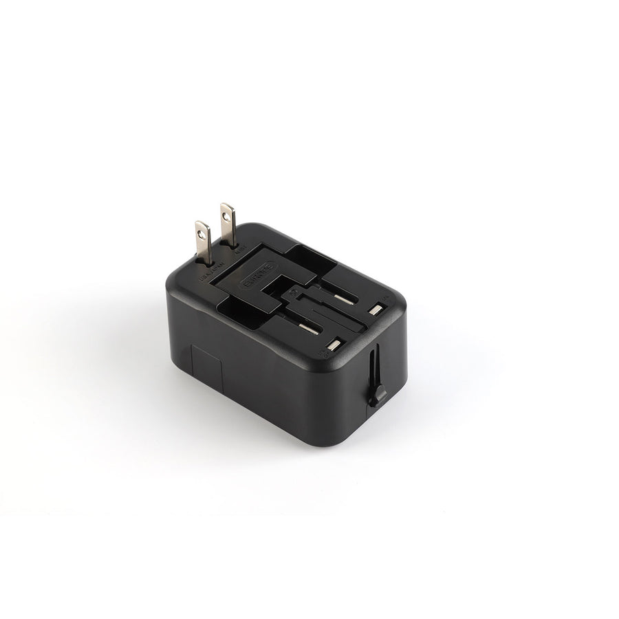 Universal travel Adaptor AC Input:100-240V,6A Max