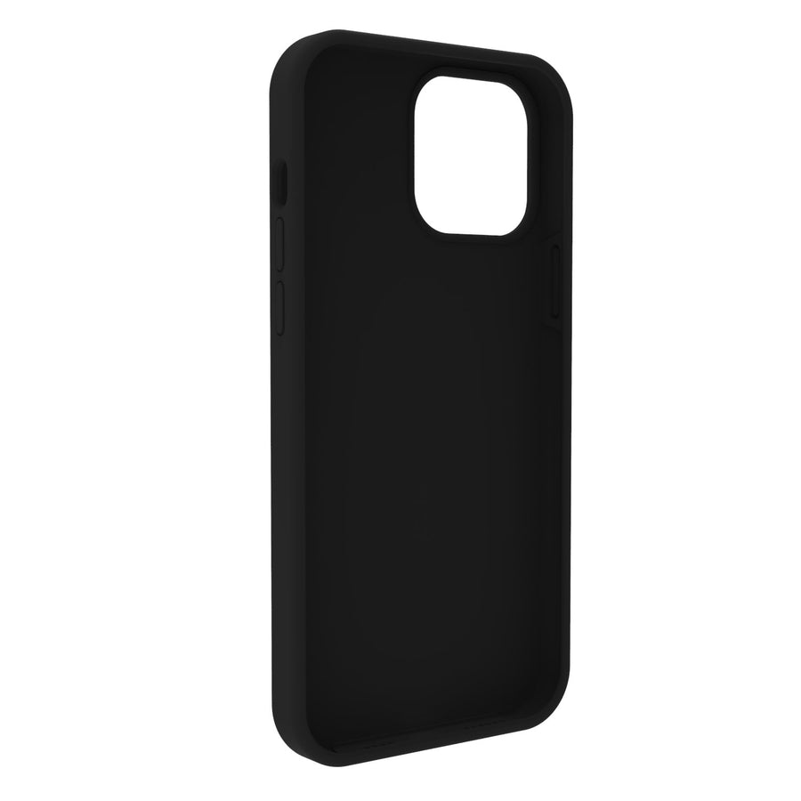 BAYKRON Premium Silicone Case for iPhone® 13 Pro Max 6.7" - Shockproof, Smooth Soft Touch Finish with Antibacterial Coating - Black
