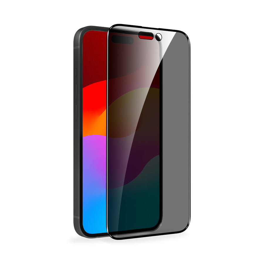واقي شاشة بايكرون مزدوج من الزجاج المقسى عالي الجودة من الألومنيوم ثلاثي الأبعاد عالي الدقة من الحافة إلى الحافة مع أداة تطبيق لهاتفpro  iPhone 15.