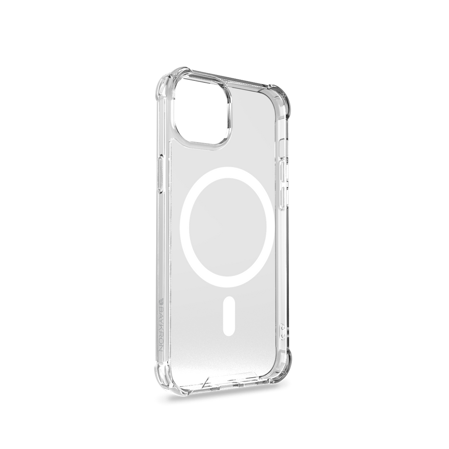 غطاء Baykron Tough Clear MagSafe المتوافق والمضاد للأصفر لهاتف iPhone 15