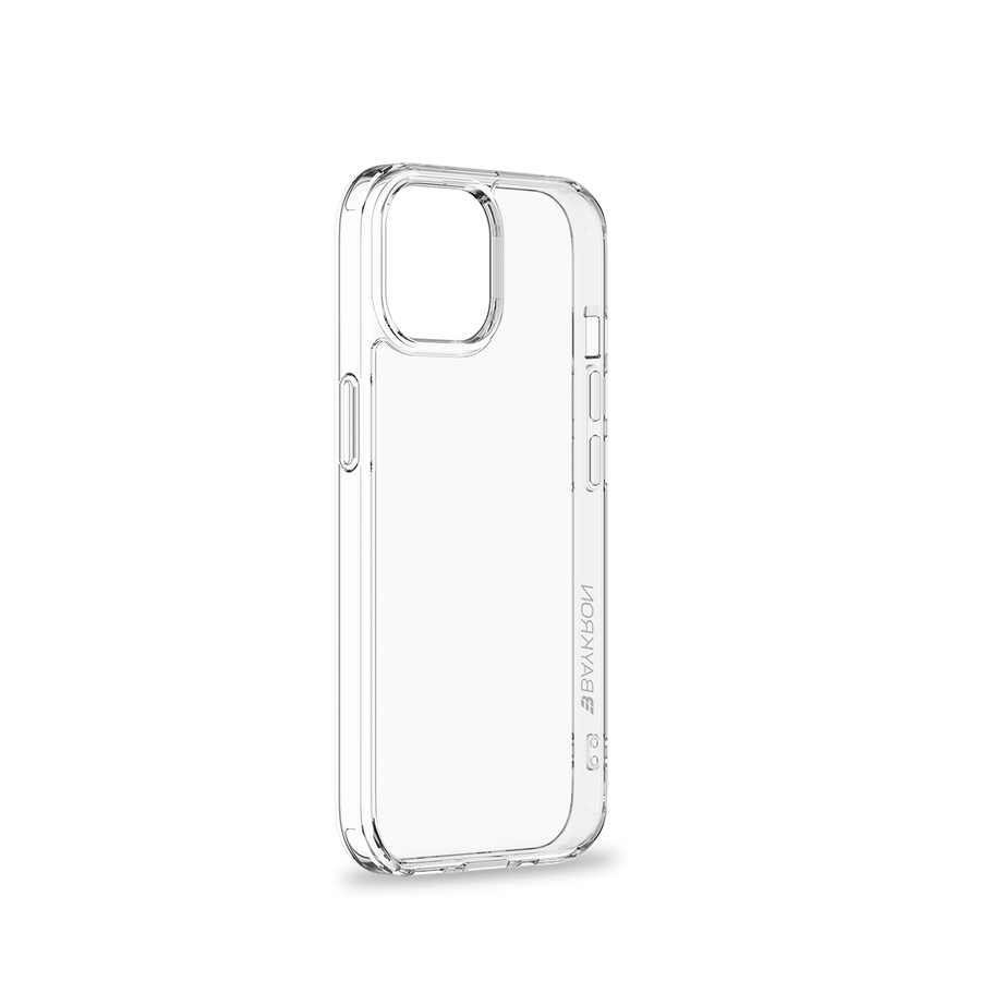 BAYKRON Premium Slim Case for iPhone® 15 6.1" with Air Cushion Shockproof Protection - Clear